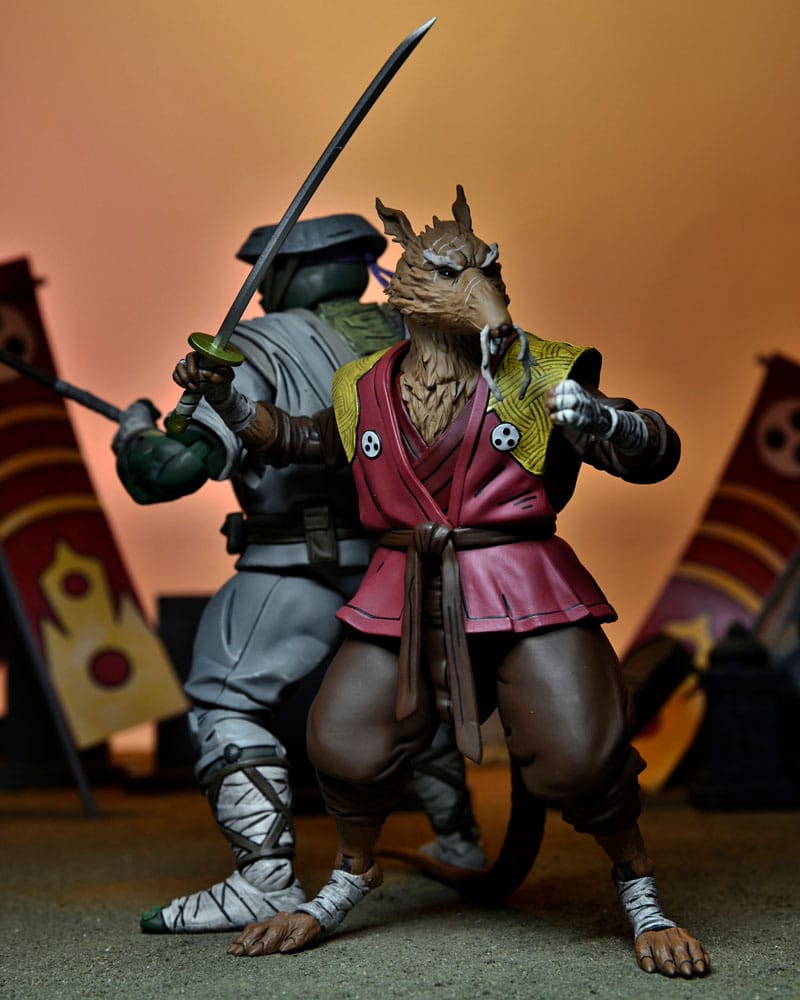 Figura Ultimate Splienter Teenage Mutant las Tortugas Ninja 18 cm