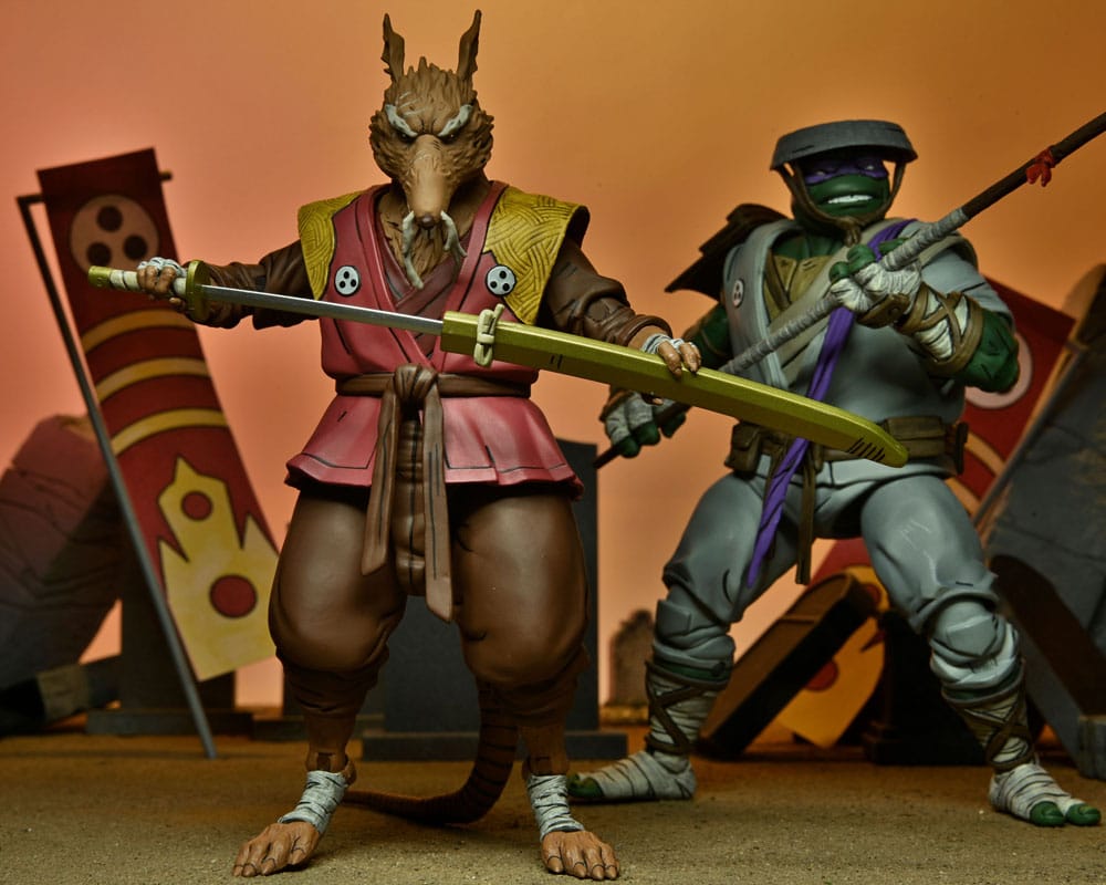 Figura Ultimate Splienter Teenage Mutant las Tortugas Ninja 18 cm