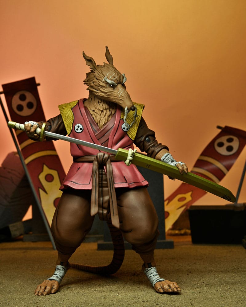 Figura Ultimate Splienter Teenage Mutant las Tortugas Ninja 18 cm