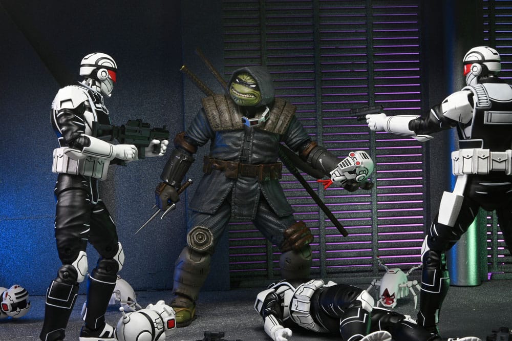 Tortugas Ninja (The Last Ronin) Figura Synja Commando with Mousers 18 cm