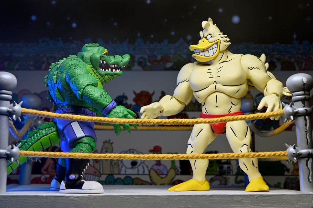 Teenage Mutant Ninja Turtles (Archie Comics) Figura Stump Wrestling Ace Duck 18 cm
