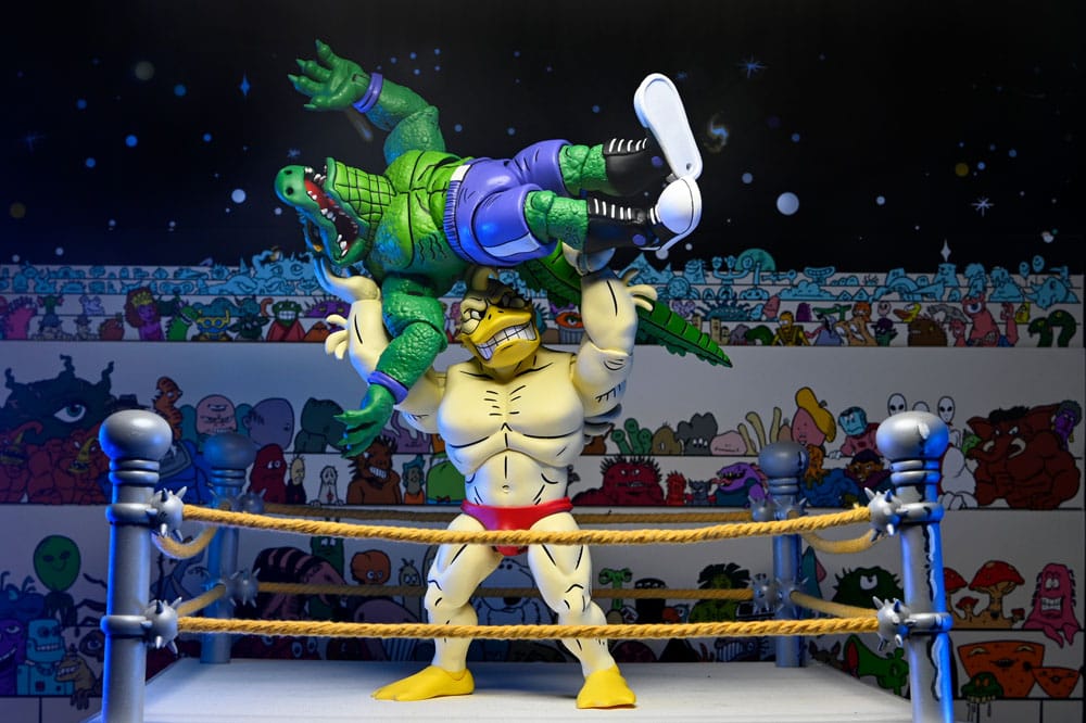 Teenage Mutant Ninja Turtles (Archie Comics) Figura Stump Wrestling Ace Duck 18 cm