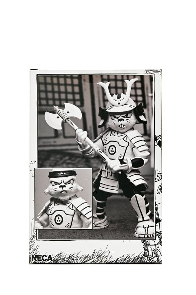 Figura neca usagi yojimbo black & white ver. scale action 18cm