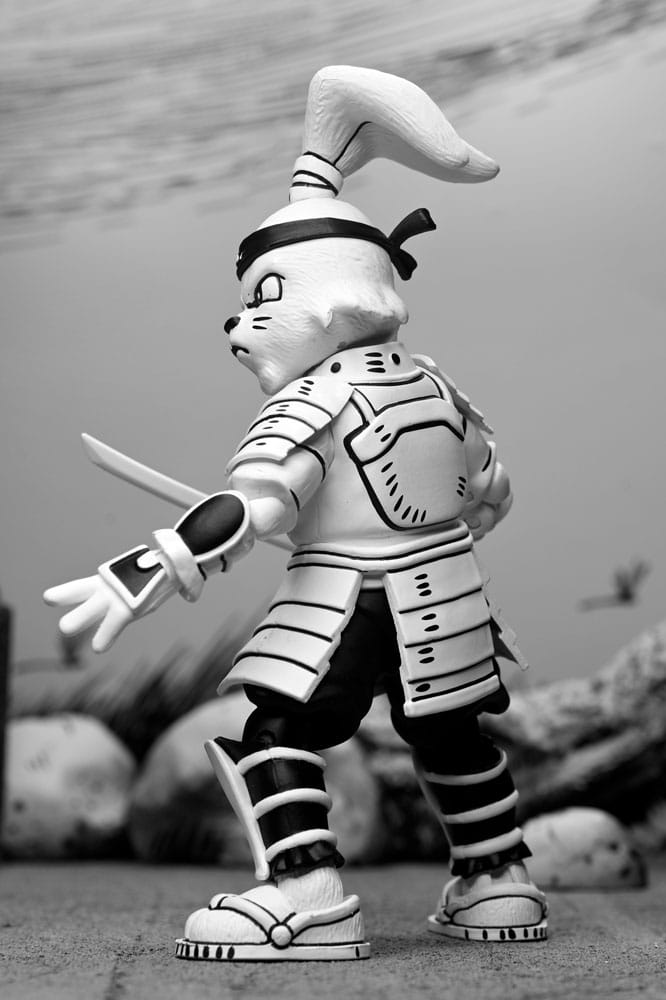 Figura neca usagi yojimbo black & white ver. scale action 18cm