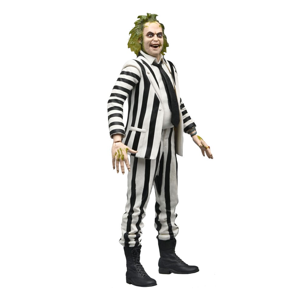 Beetlejuice black and white striped suit scale action fig. 18 cm beetlejuice (1988)