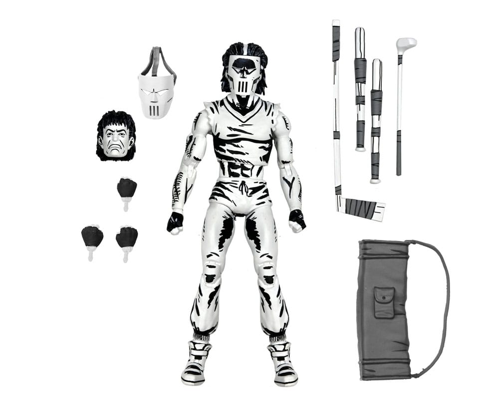 Teenage Mutant Ninja Turtles Figura Casey Jones Black & White 18 cm