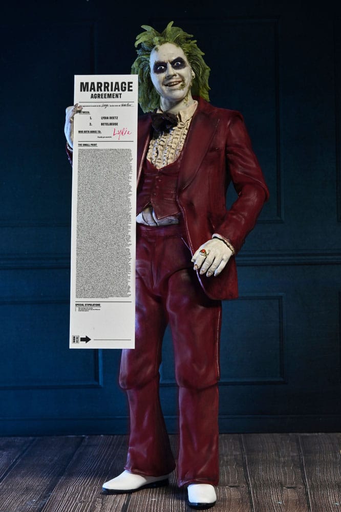 Beetlejuice Beetlejuice Figura Ultimate "Red Tuxedo" Beetlejuice 18 cm