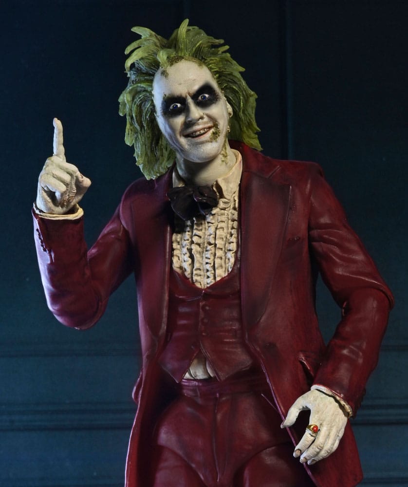 Beetlejuice Beetlejuice Figura Ultimate "Red Tuxedo" Beetlejuice 18 cm