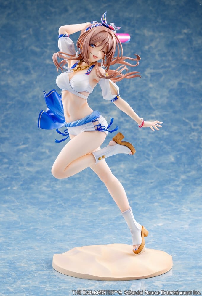 The Idolmaster Gakuen Figura PVC 1/7 Himesaki Rinami Kimi to Semi Blue Ver. With Bonus 27 cm