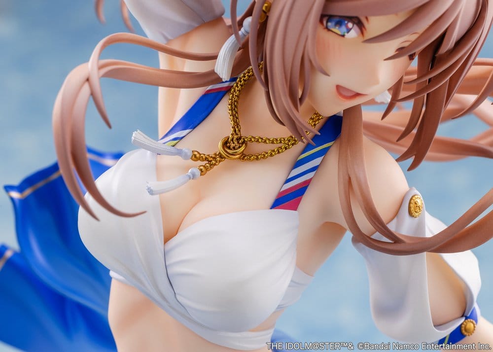 The Idolmaster Gakuen Figura PVC 1/7 Himesaki Rinami Kimi to Semi Blue Ver. With Bonus 27 cm