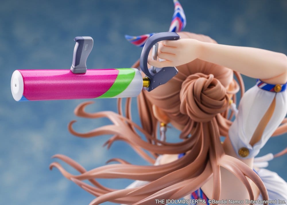 The Idolmaster Gakuen Figura PVC 1/7 Himesaki Rinami Kimi to Semi Blue Ver. 27 cm