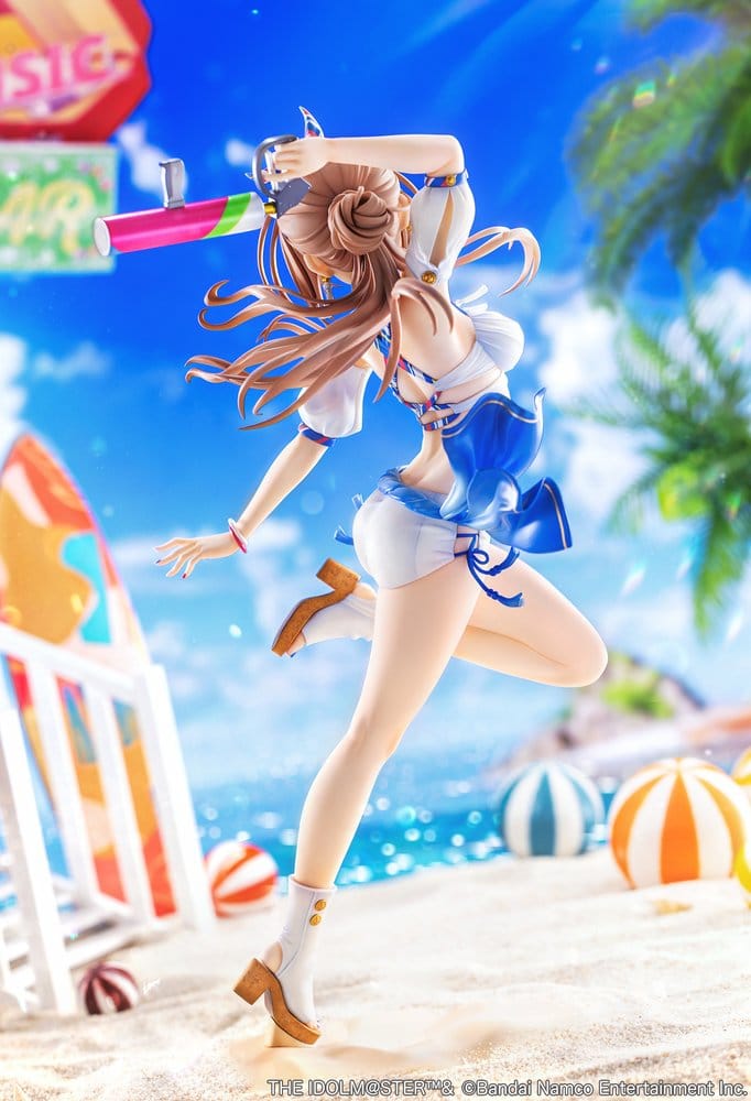 The Idolmaster Gakuen Figura PVC 1/7 Himesaki Rinami Kimi to Semi Blue Ver. 27 cm