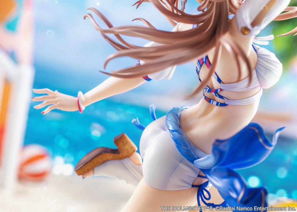 The Idolmaster Gakuen Figura PVC 1/7 Himesaki Rinami Kimi to Semi Blue Ver. 27 cm