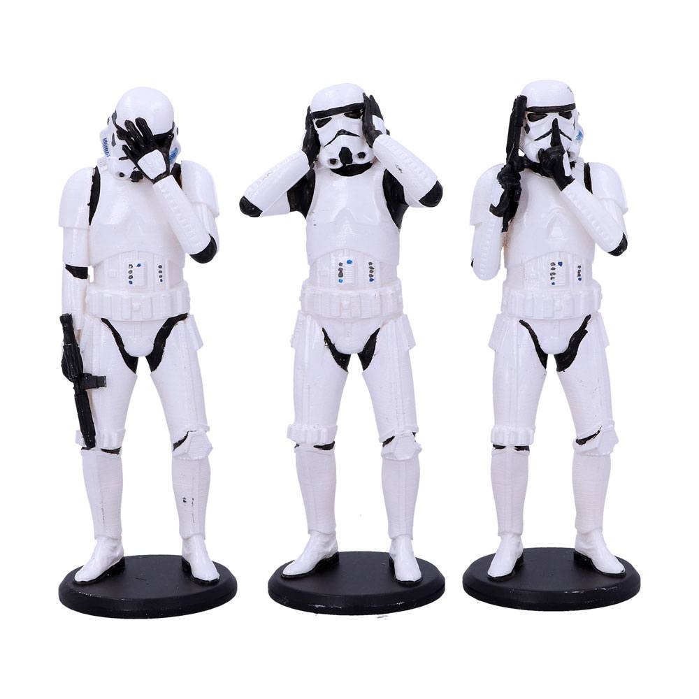 Original Stormtrooper Pack de 3 Figuras Three Wise Stormtroopers 14 cm