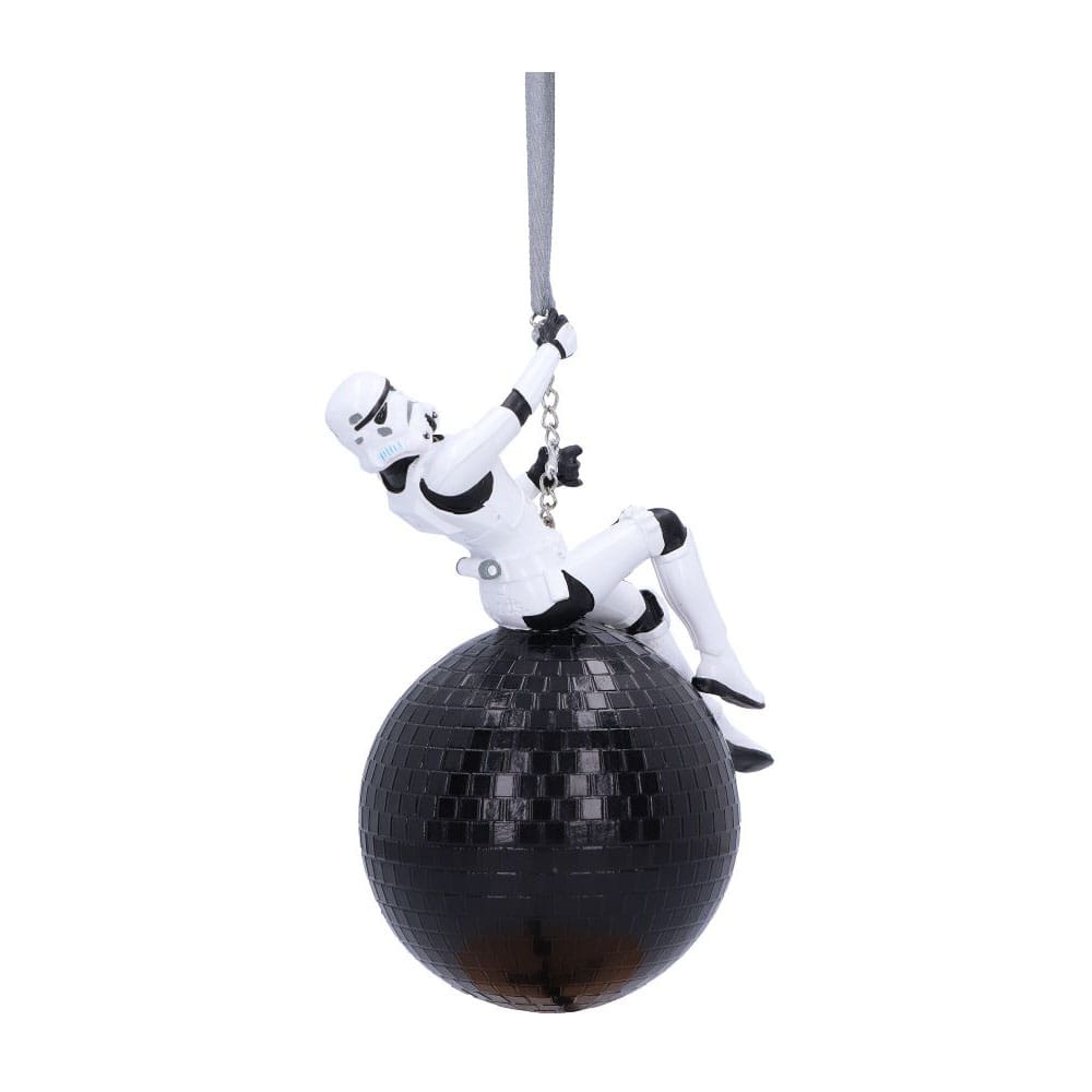 Original Stormtrooper Decoración Árbol de Navidad Wrecking Ball Hanging Stormtrooper 12 cm