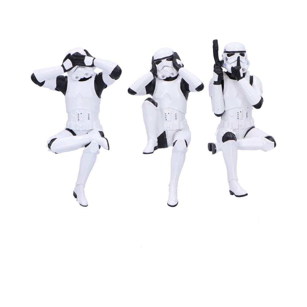 Stormtrooper Figuras Three Wise Sitting Stormtroopers 11 cm Frikytopia