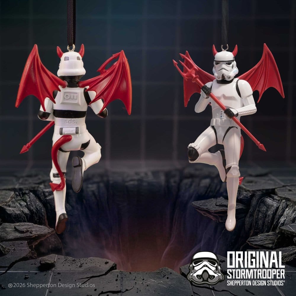 Original Stormtrooper Adorno colgante What the Hell 11 cm