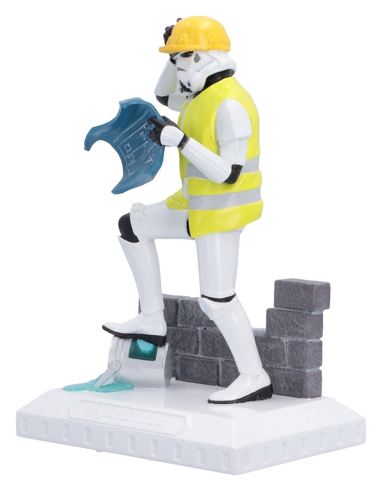 Original Stormtrooper Figura Hit a Brick Wall 18 cm
