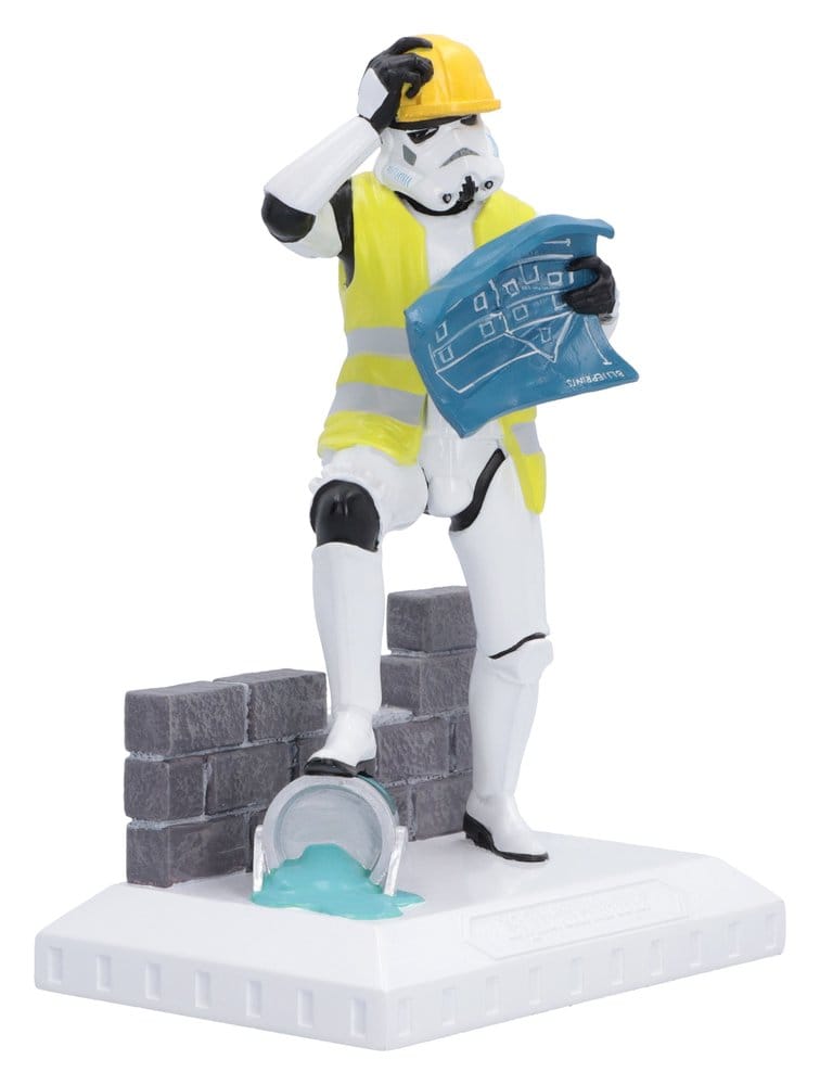 Original Stormtrooper Figura Hit a Brick Wall 18 cm
