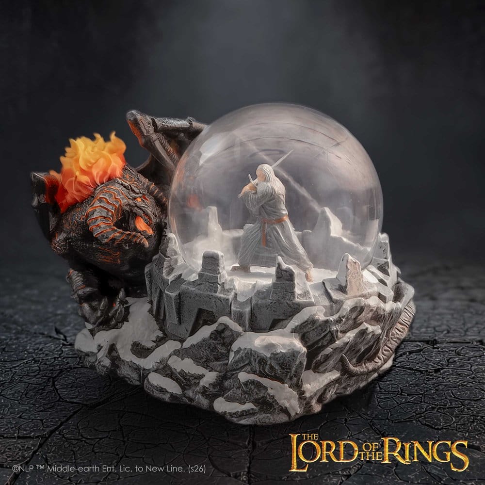 O Senhor dos Anéis Globo de neve Battle of the Peak 13 cm