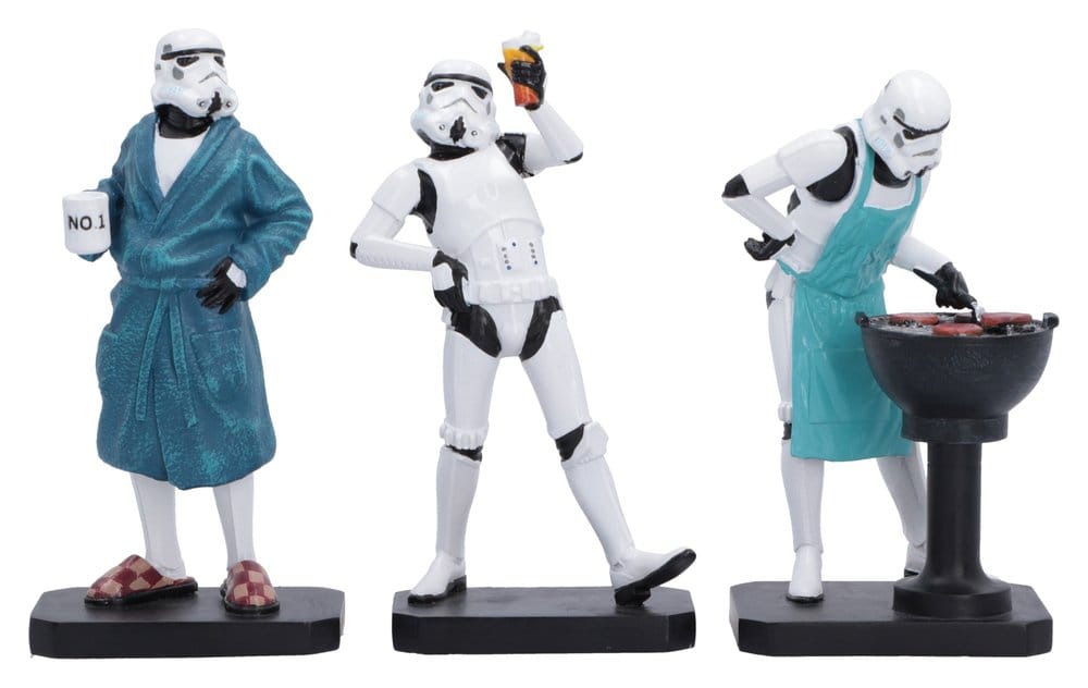 Original Stormtrooper Figuras Set Living for the Weekend 11 cm