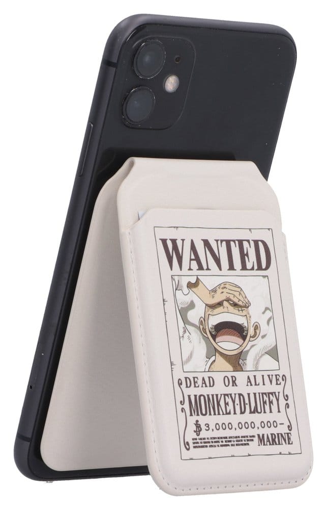 One Piece Tarjetero Luffy Wanted Poster 10 cm