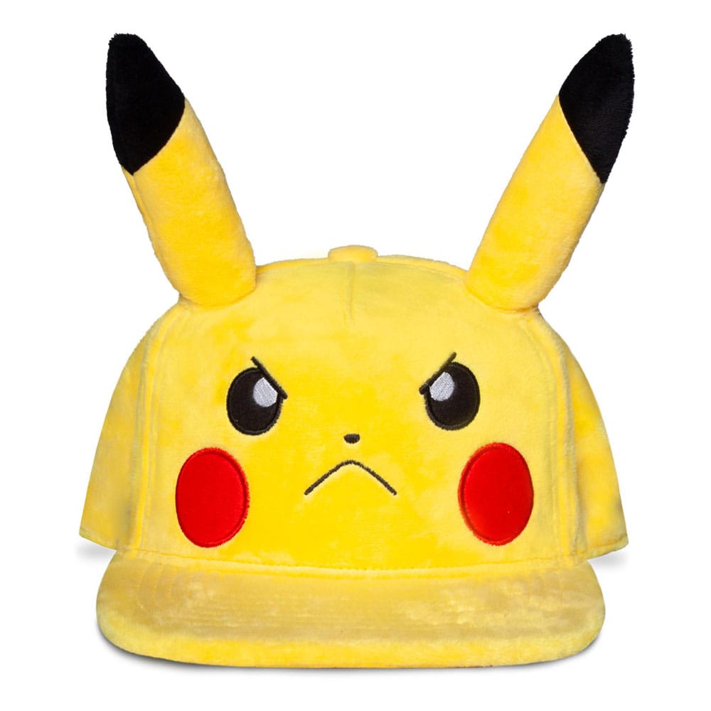 Pokémon Gorra Snapback Angry Pikachu Frikytopia