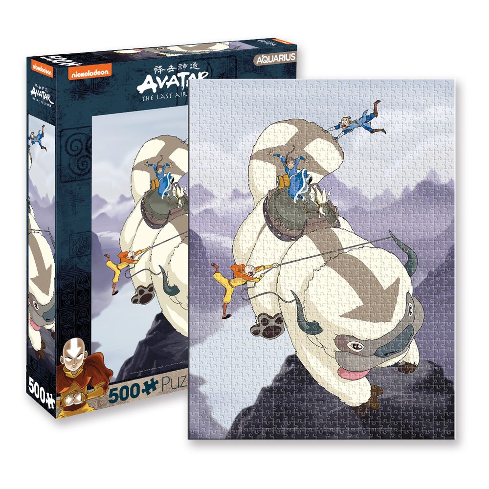 Avatar: la leyenda de Aang Puzzle Appa and Gang (500 piezas)