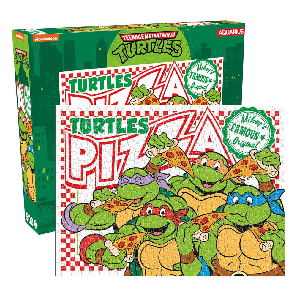 Puzzle Pizza Tartarugas Ninja (500 peças) Frikytopia