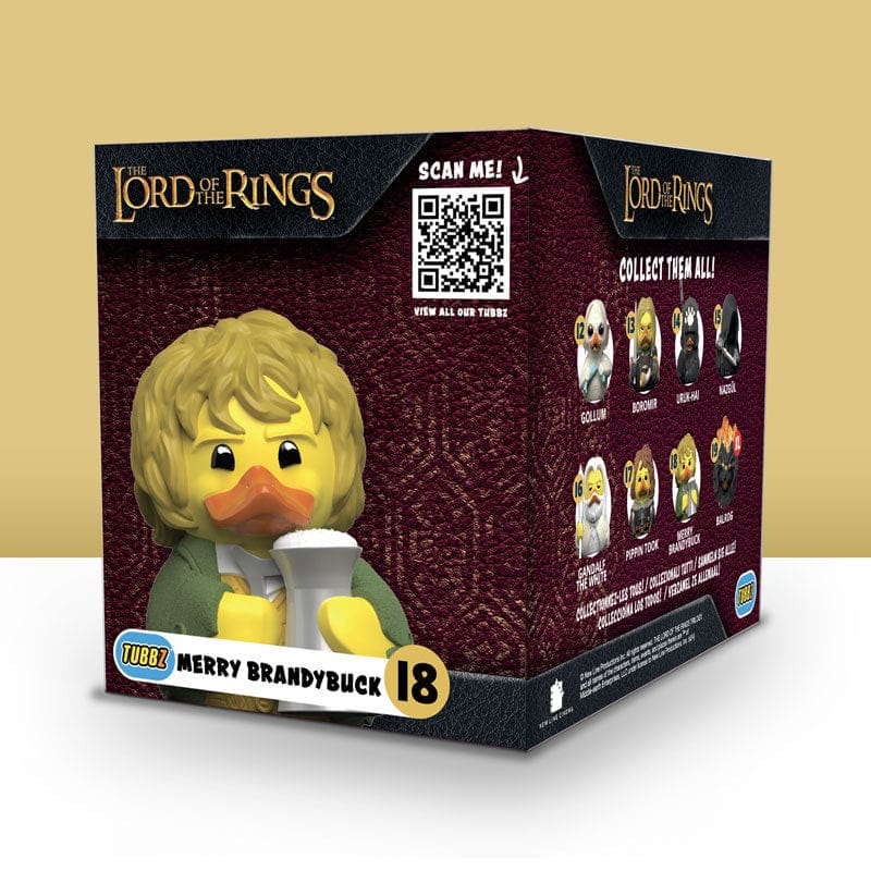 O Senhor dos Anéis Tubbz Figura PVC Merry Boxed Edition 10 cm