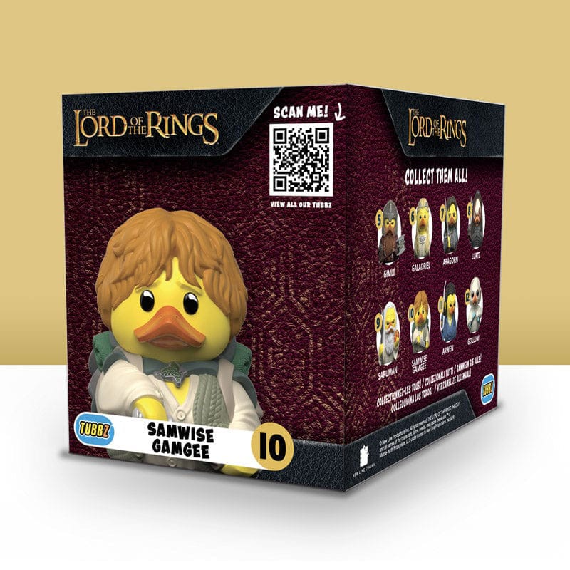 El Señor de los Anillos Tubbz Figura PVC Samsagaz Boxed Edition 10 cm
