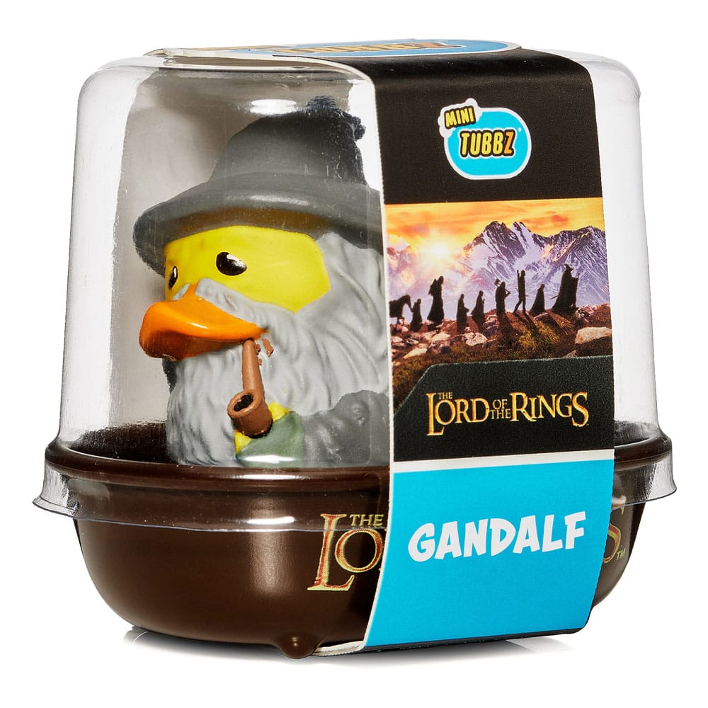 O Senhor dos Anéis Tubbz Figura PVC Mini Gandalf the Grey 5 cm