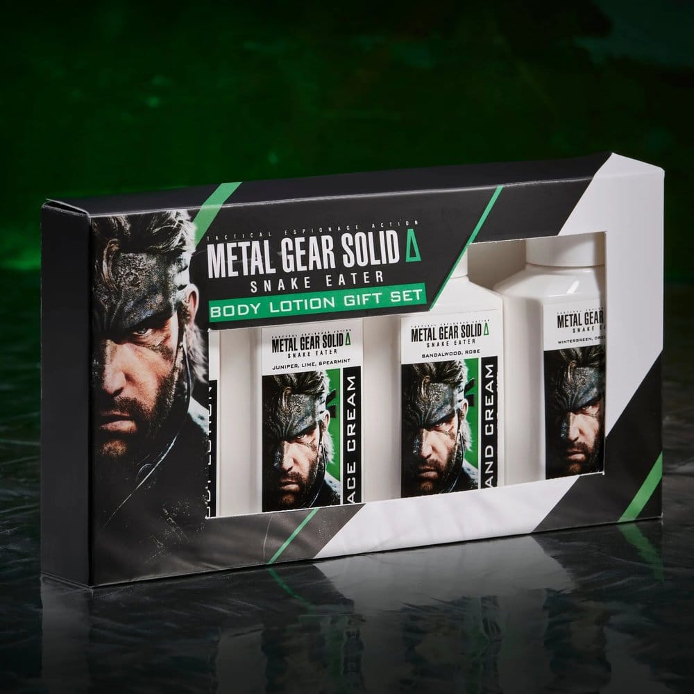 Metal Gear Solid Set de Regalo Loción Corporal Frikytopia