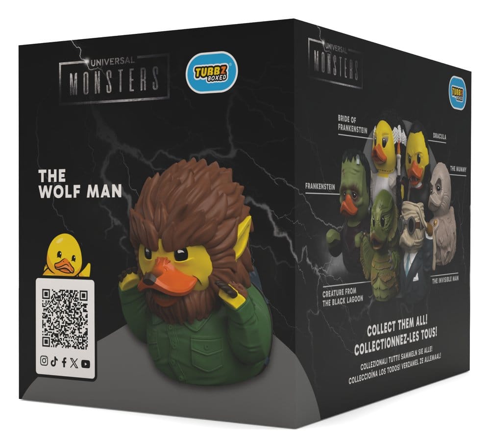 Monsters Tubbz Figura PVC Wolfman 10 cm