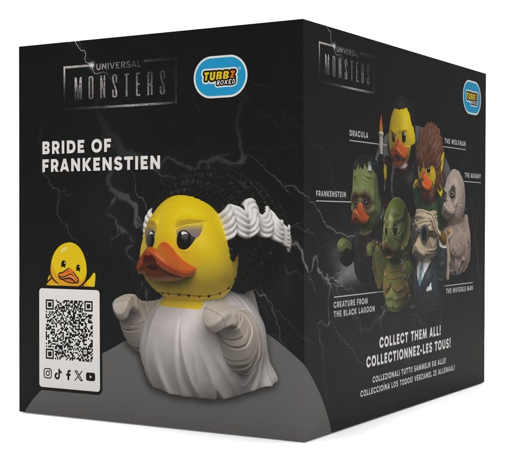 Monsters Tubbz Figura PVC Bride of Frankenstein Boxed Edition 10 cm