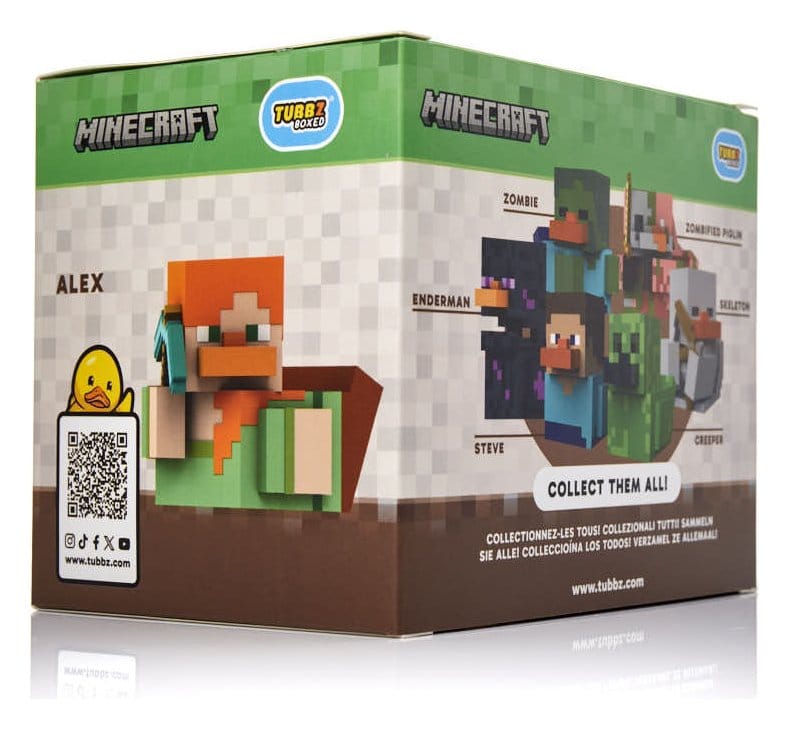 Minecraft Figura PVC Tubbz Alex Boxed Edition 10 cm