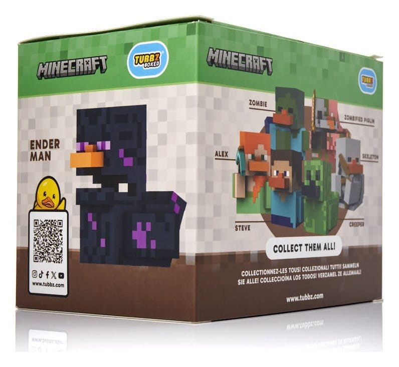 Minecraft Figura PVC Tubbz Enderman Boxed Edition 10 cm