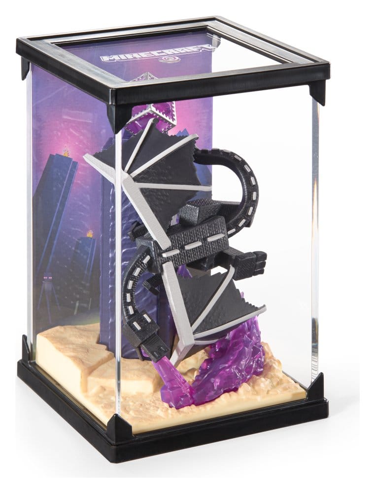 Minecraft Figura Diorama Ender Dragon Attack 18 cm Frikytopia