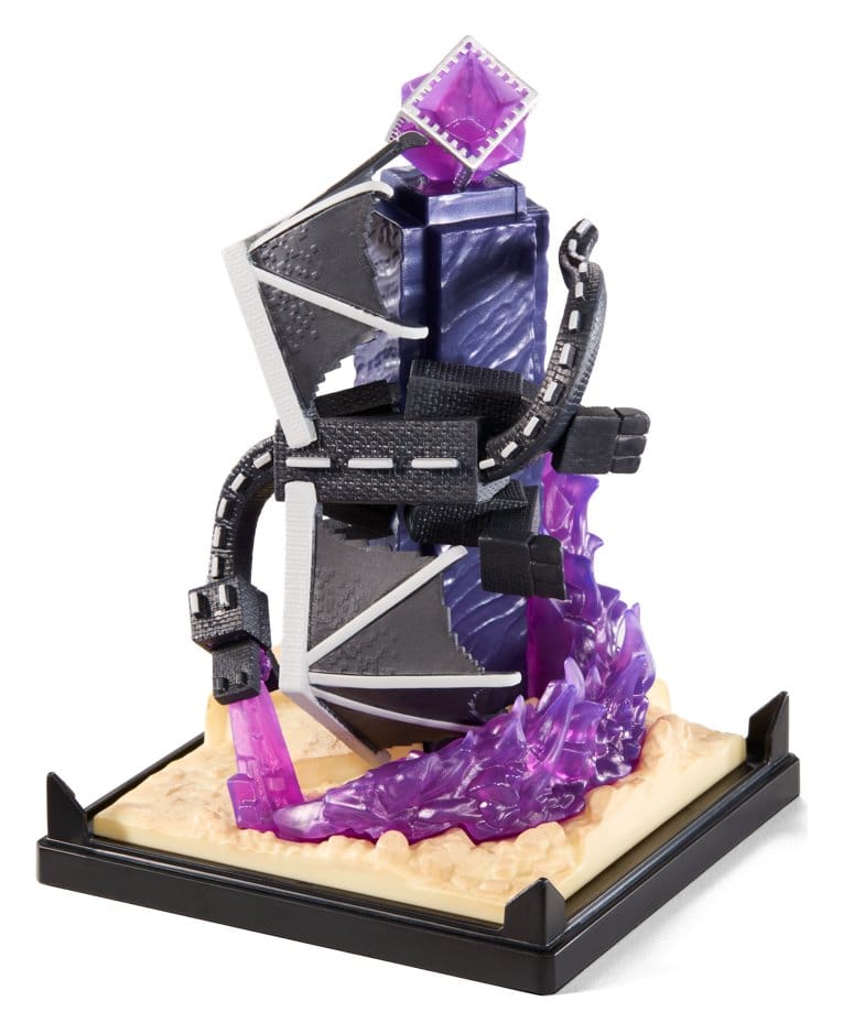 Minecraft Figura Diorama Ender Dragon Attack 18 cm