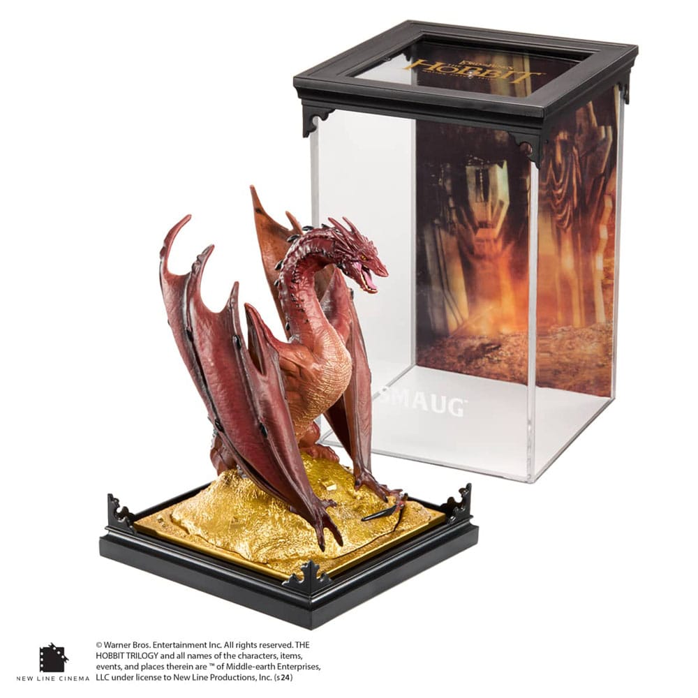 El Senor de los Anillos Figura Diorama Smaug 17cm Noble Collection