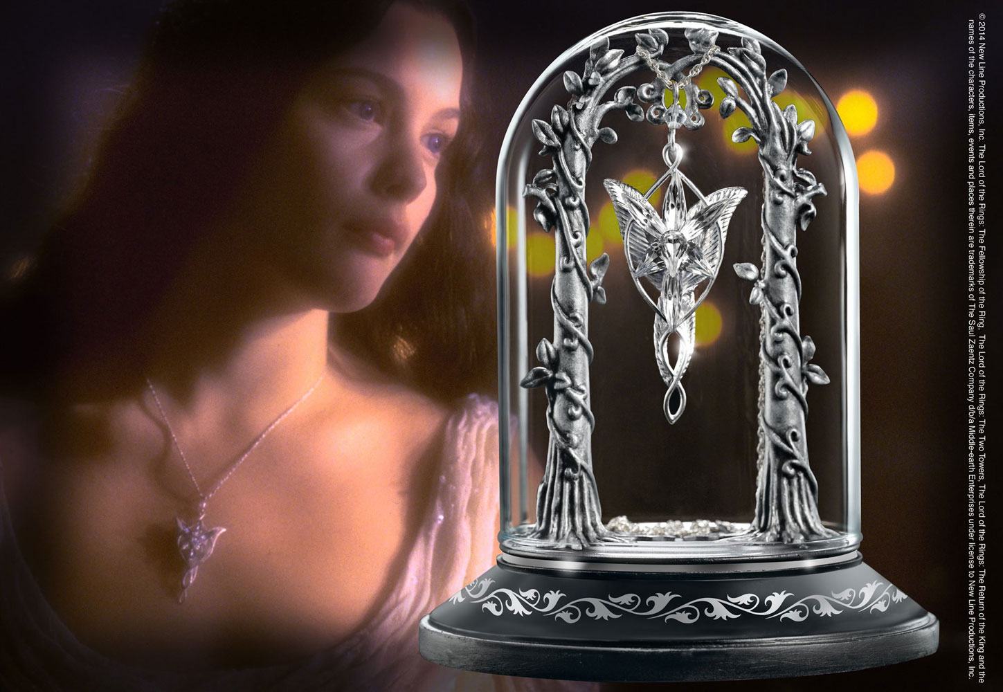 El Señor de los Anillos Expositor colgante Evenstar Frikytopia