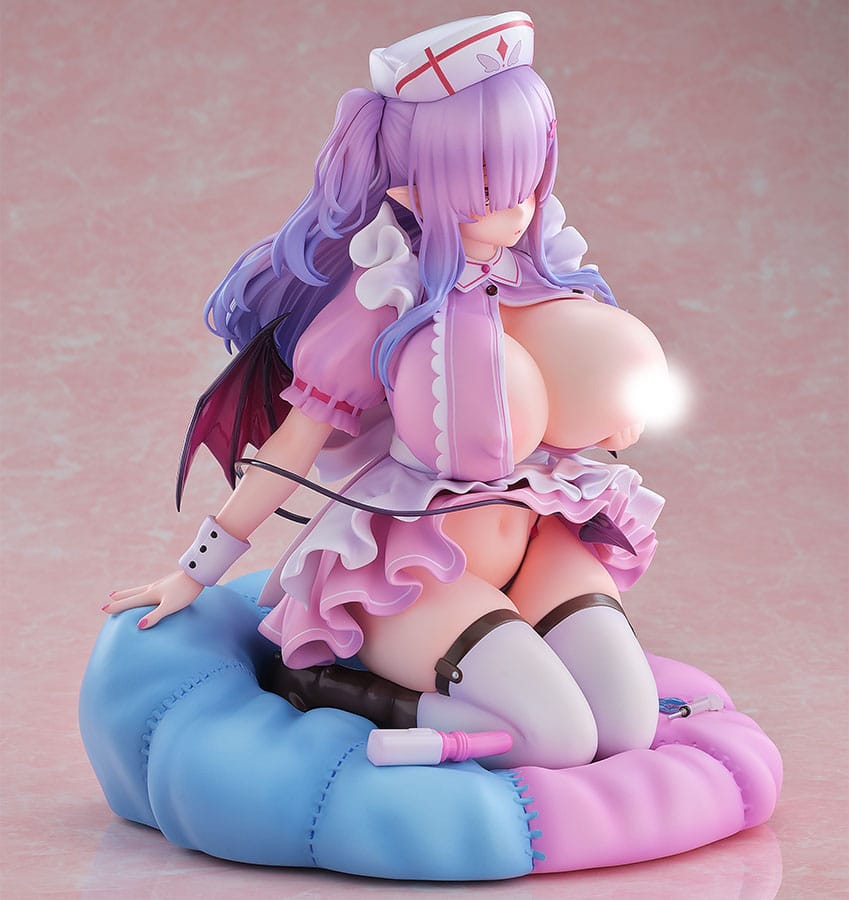 Comic Unreal Estatua 1/6 Ayano Nanamori Jiraikei Succubus Nurse Illustrated by Siokonbu 20 cm