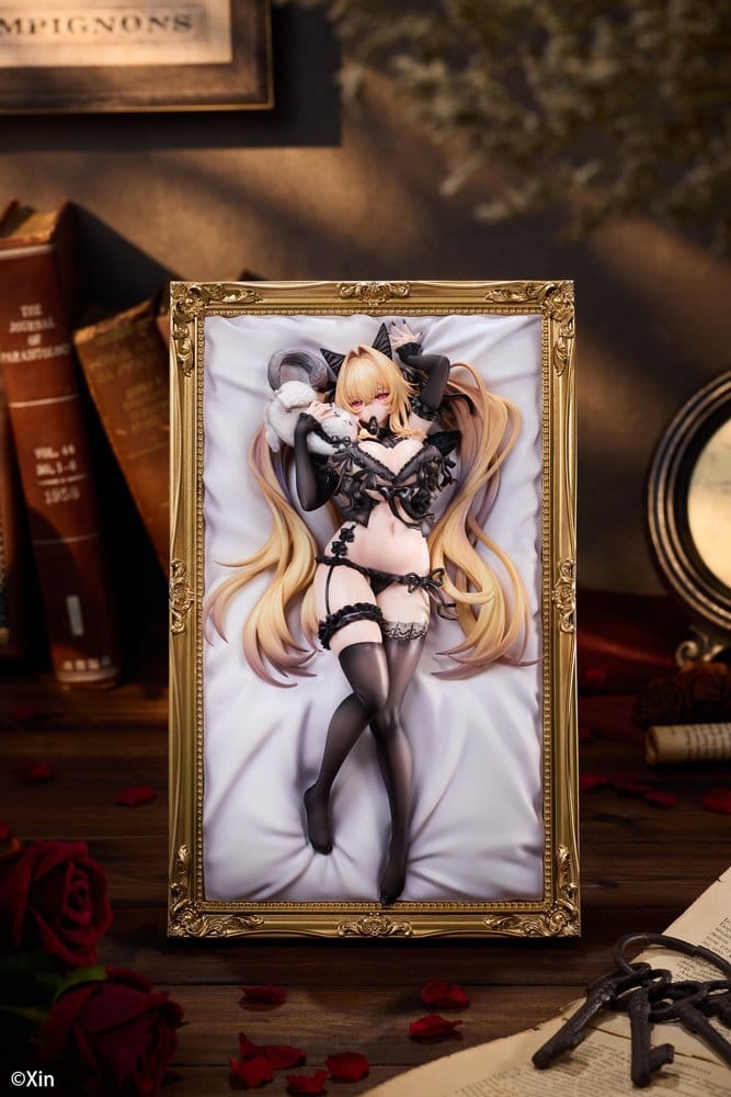 Original Character Figura PVC 1/7 Stella Black Cat Ver. Illustrated by Xin 27 cm