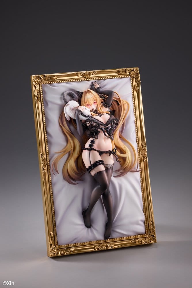 Original Character Figura PVC 1/7 Stella Black Cat Ver. Illustrated by Xin 27 cm