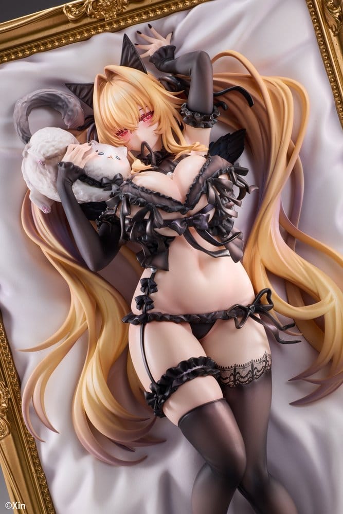 Original Character Figura PVC 1/7 Stella Black Cat Ver. Illustrated by Xin 27 cm