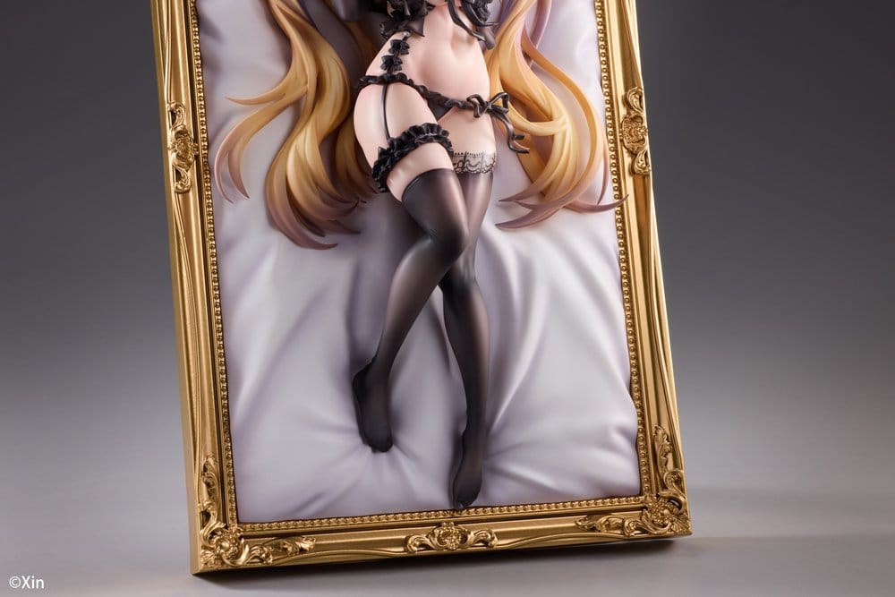 Original Character Figura PVC 1/7 Stella Black Cat Ver. Deluxe Edition 27 cm