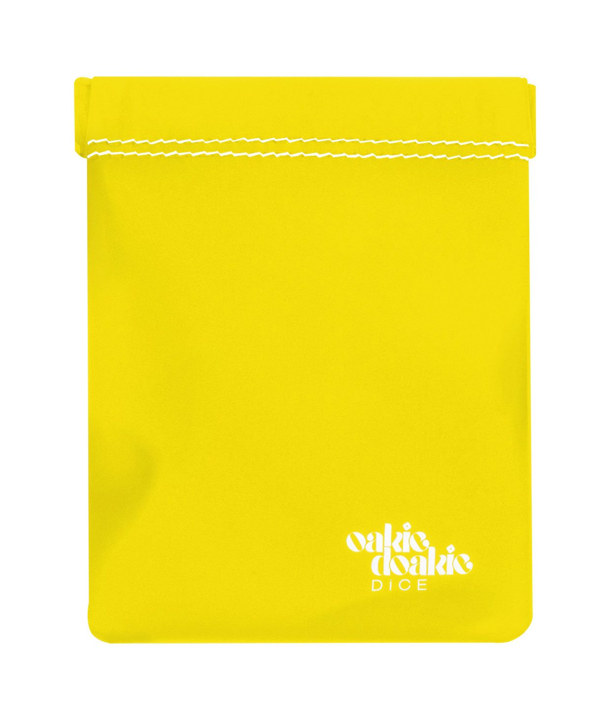 Oakie Doakie Dice Bolsa para Dados pequeño - amarillo Frikytopia