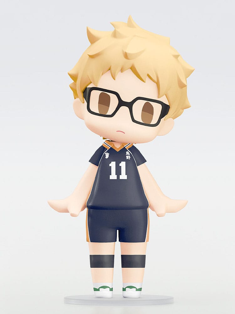 Haikyu!! Figura HELLO! GOOD SMILE Kei Tsukishima 10 cm