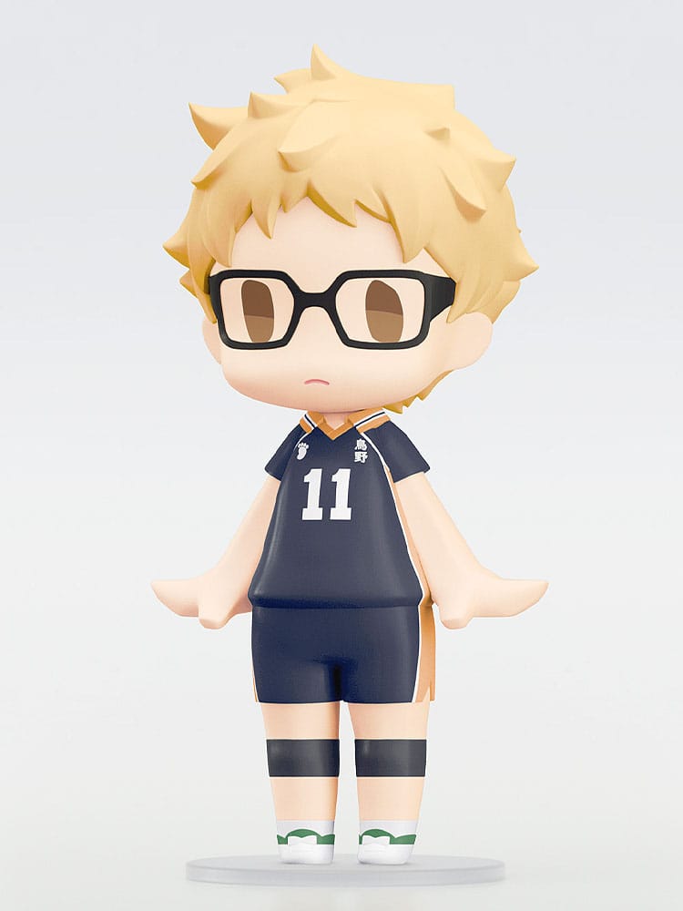 Haikyu!! Figura HELLO! GOOD SMILE Kei Tsukishima 10 cm