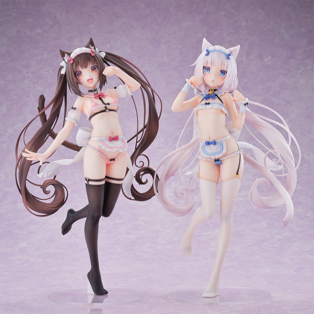 Nekopara Figura PVC 1/5.5 Vanilla Micro Bikini Maid -STD Edition- 29 cm